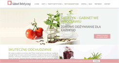 Desktop Screenshot of gabinet-dietetyczny.pl