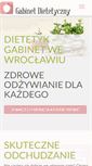 Mobile Screenshot of gabinet-dietetyczny.pl