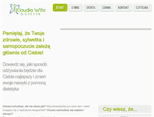 Tablet Screenshot of gabinet-dietetyczny.com